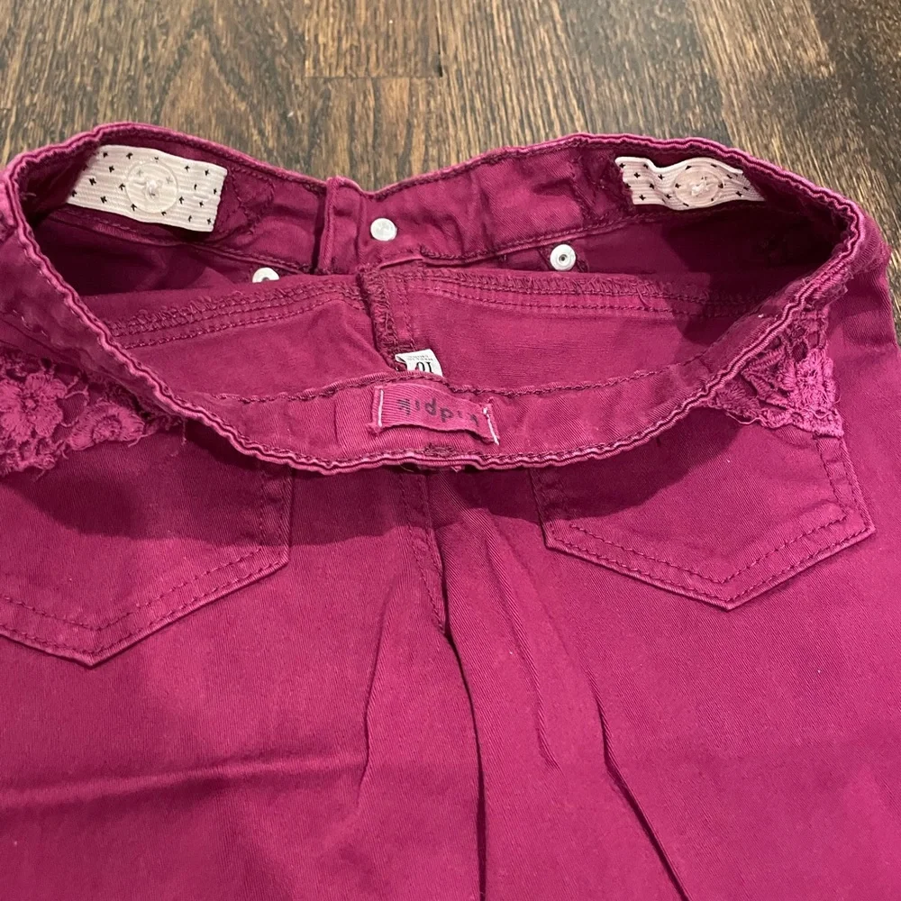 NWOT, Kidpik Pants with lace detail
